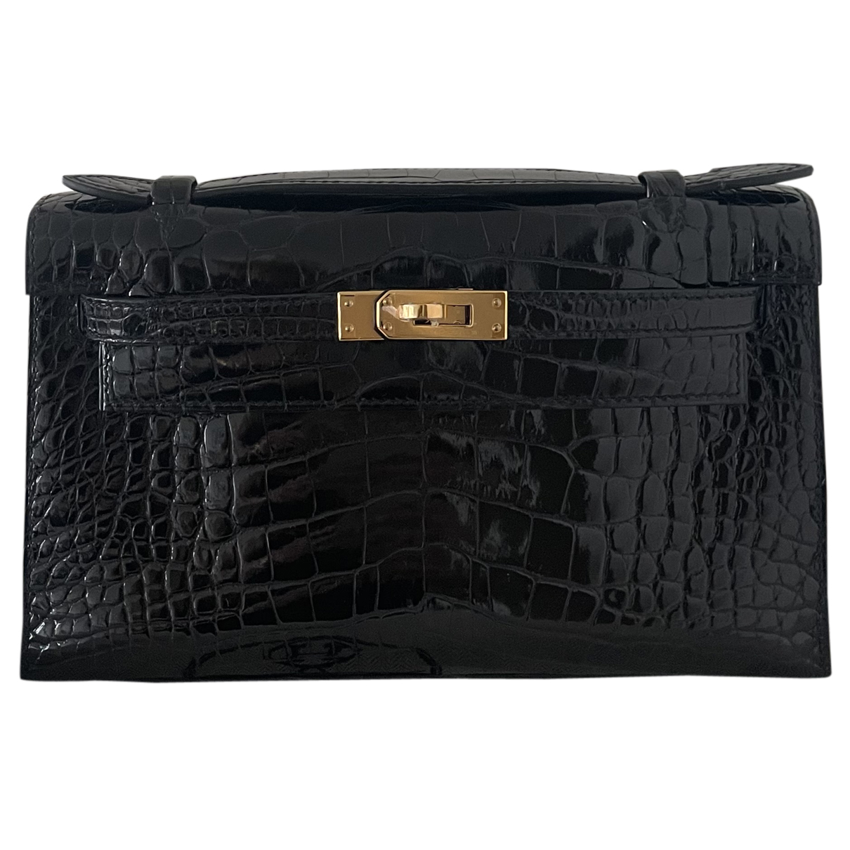Kelly clutch crocodile clutch bag 
